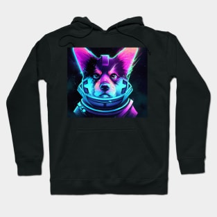 Space Traveling Corgi Hoodie